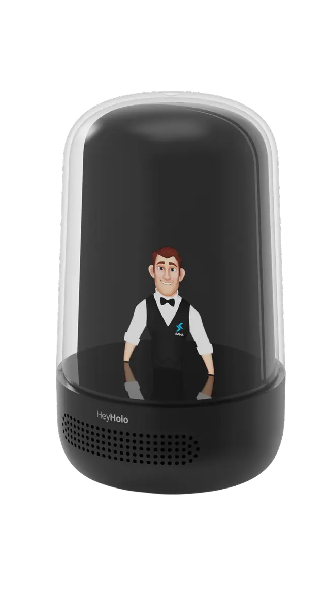 HeyHolo holographic AI assistant