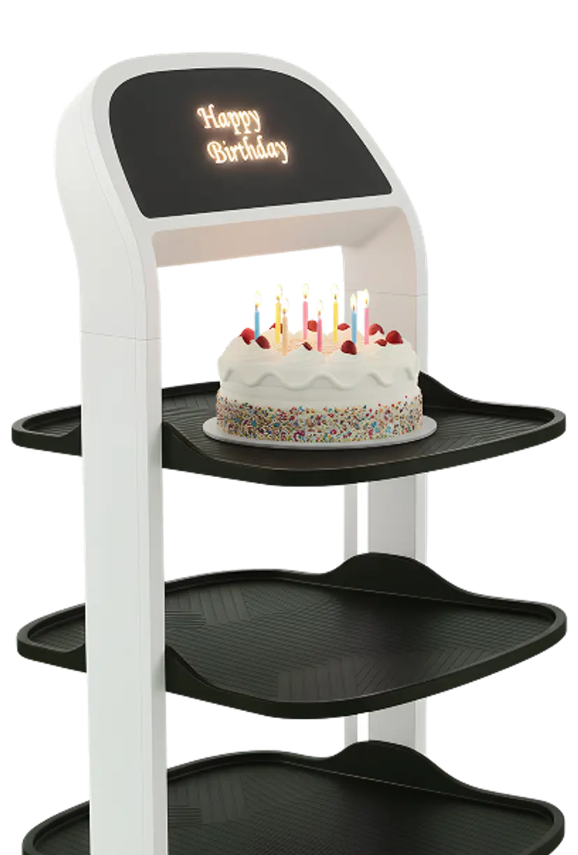 Robot birthday celebration